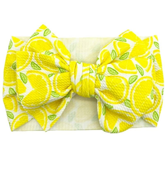 Knotted Headwrap - Lemon