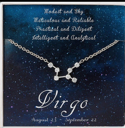 Silver Constellation Necklaces