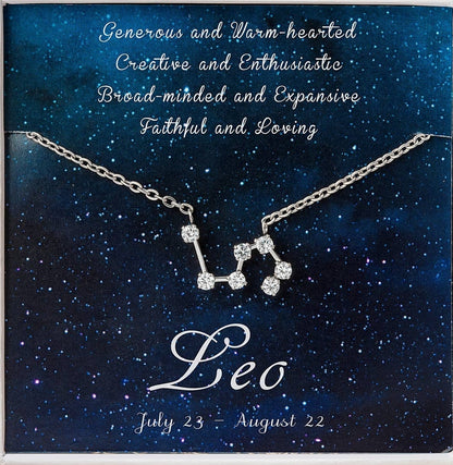 Silver Constellation Necklaces