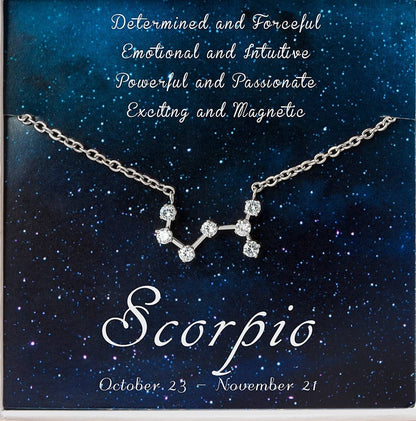 Silver Constellation Necklaces