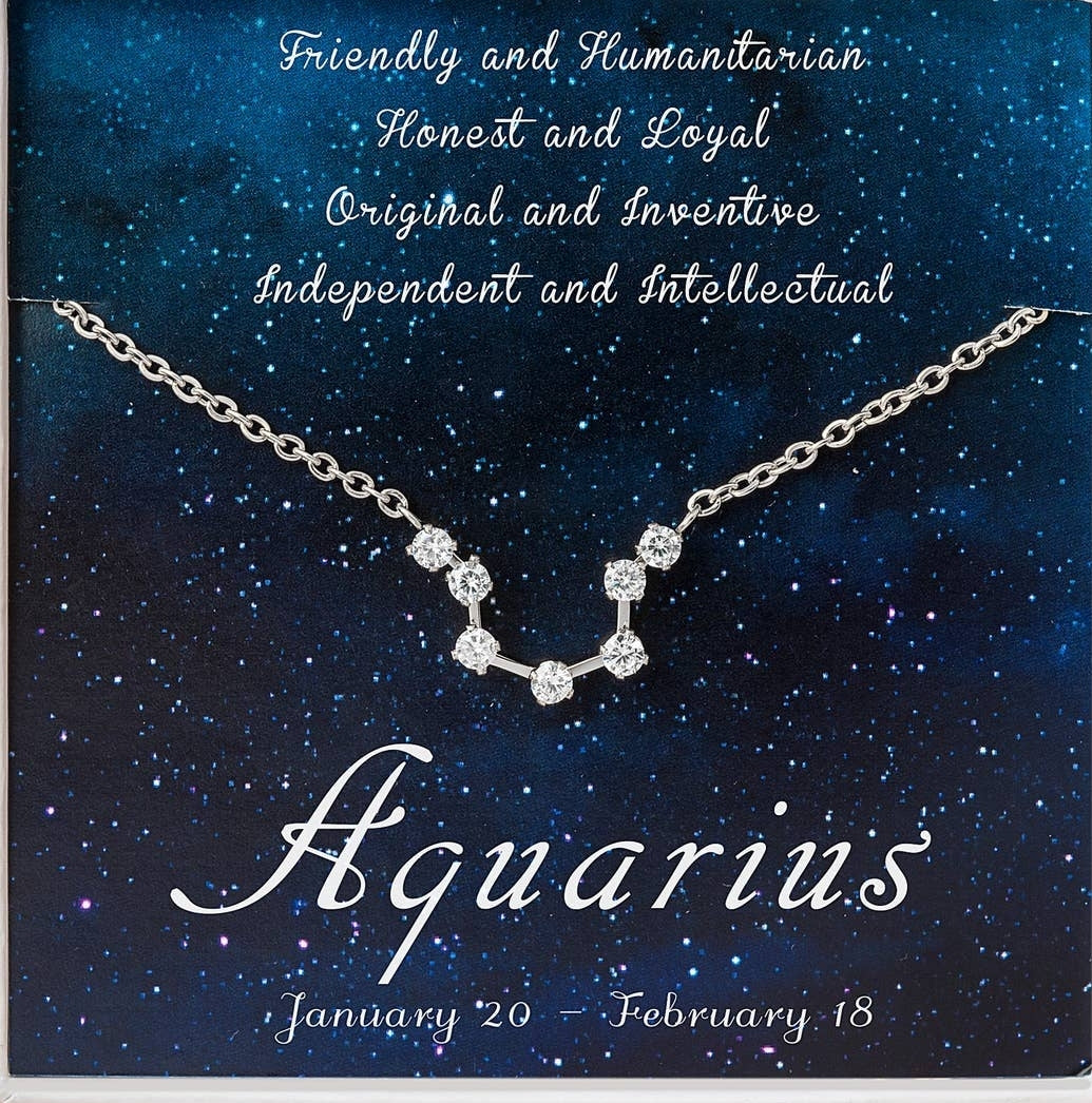 Silver Constellation Necklaces