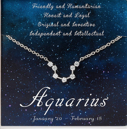 Silver Constellation Necklaces