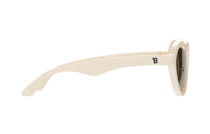 Polarized Heart: Sweet Cream | Rose Gold Mirrored Lens