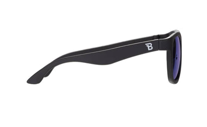 Polarized Navigator: Jet Black | Cobalt Mirrored Lens