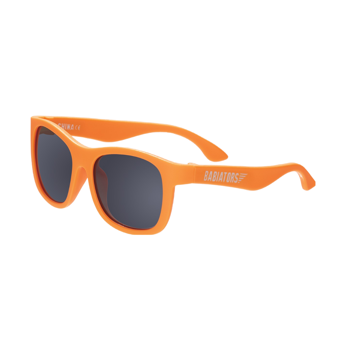 Orange Crush Navigator Kids Sunglasses