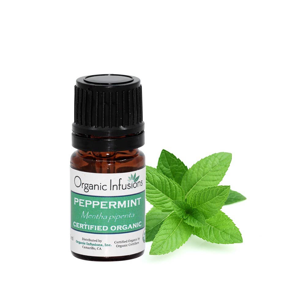 Peppermint Aromatherapy Essential Oil 100% Organic 5ml