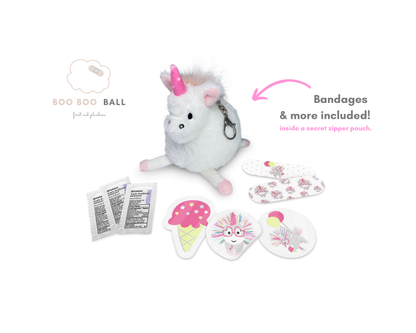 Boo-Boo Keychain LILY UNICORN