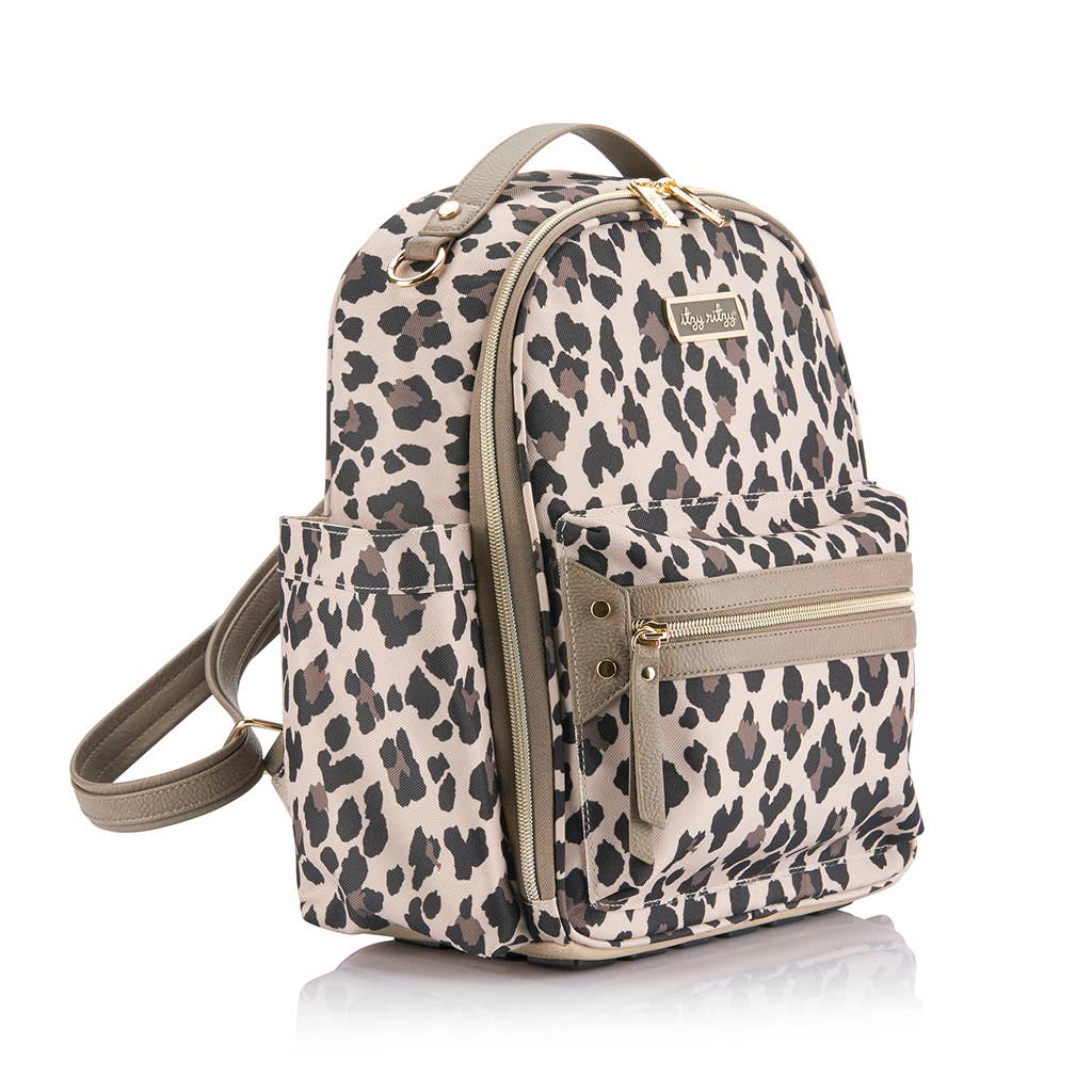 Leopard Itzy Mini™ Diaper Bag Backpack DISCONTINUED