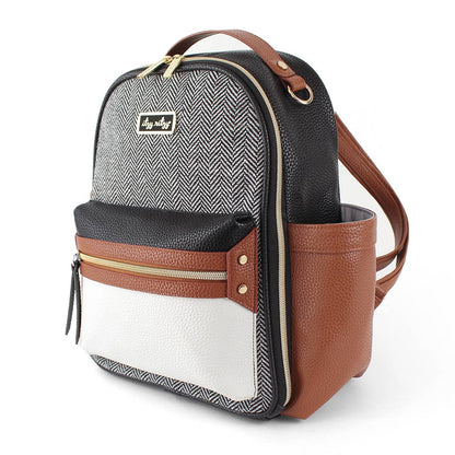 Coffee & Cream Itzy Mini™ Diaper Bag Backpack DISCONTINUED