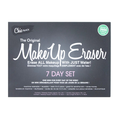 Chic Black 7-Day Set MakeUp Eraser