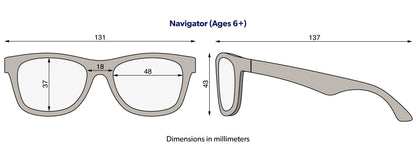 Babiator Hipster - Polarized with Mirrored Lens